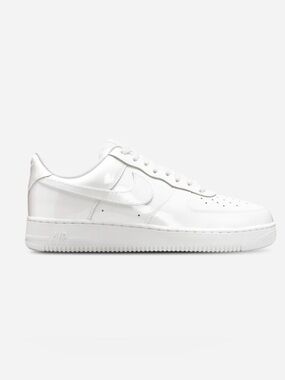 🤍 NIKE AIR FORCE 1 LOW TRIPLE WHITE PATENT LEATHER 🤍